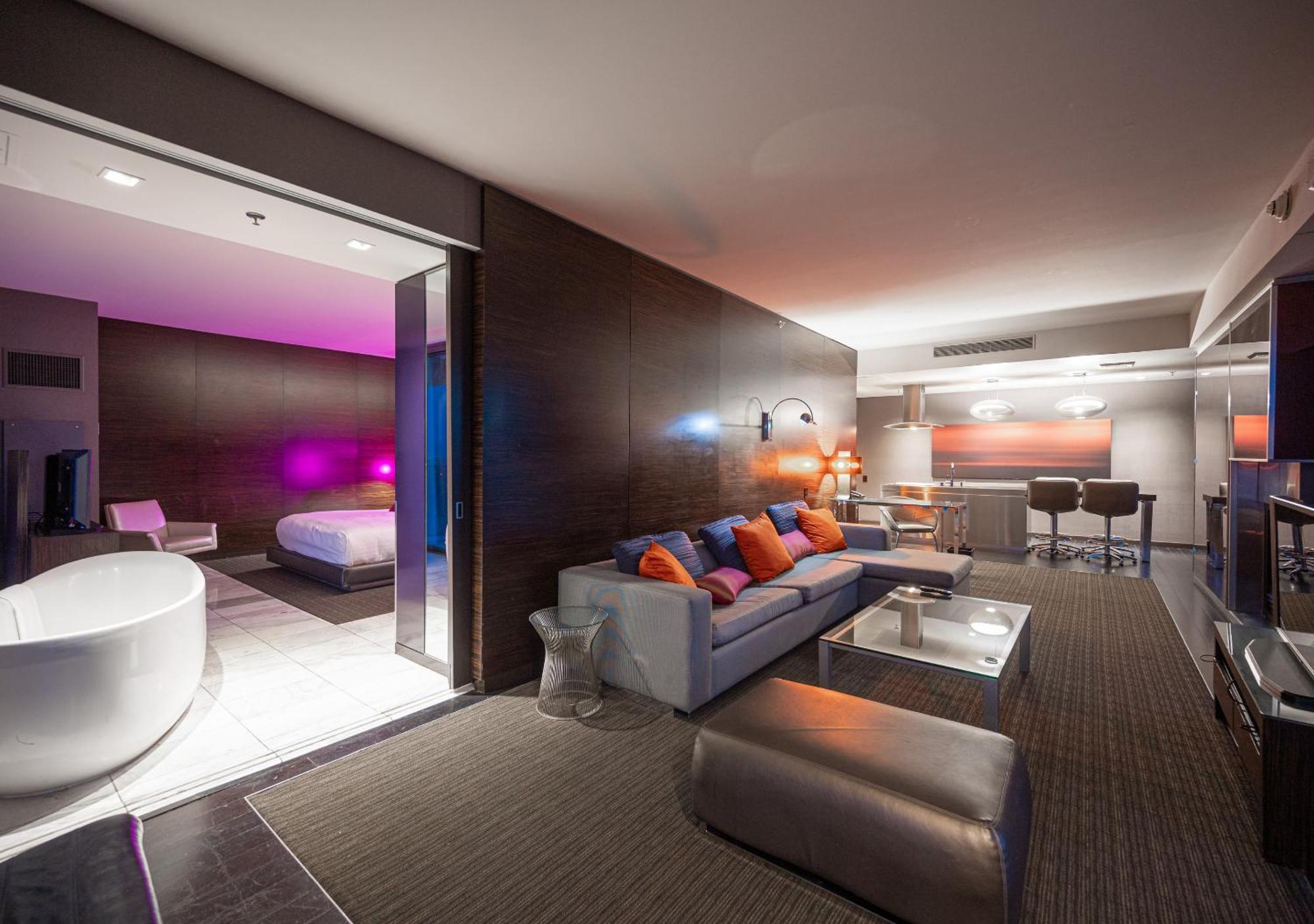 لاس فيغاس Stripviewsuites Two-Bedroom Con-Joined Exclusive Condo الغرفة الصورة